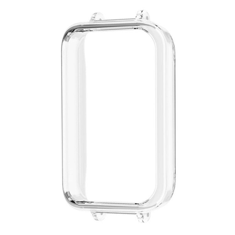 For Honor Band 9 Watch Frame Hard PC Cover with 12mm Adapter Connector - Transparent