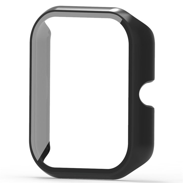 For Haylou GST Lite(LS13) / GST(LS09B) Case Hard PC Watch Case Cover with Screen Protector - Black