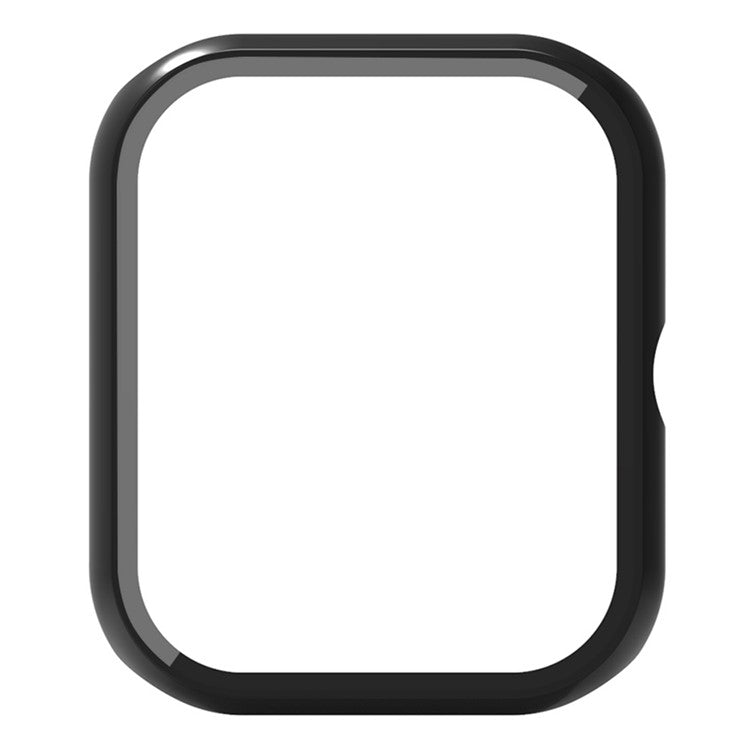 For Haylou GST Lite(LS13) / GST(LS09B) Case Hard PC Watch Case Cover with Screen Protector - Black