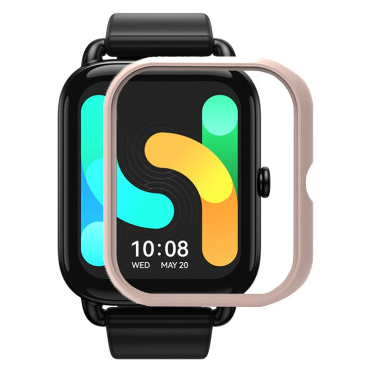 For Haylou GST Lite(LS13) / GST(LS09B) Hard PC Case Scratch-Resistant Watch Case Cover - Pink