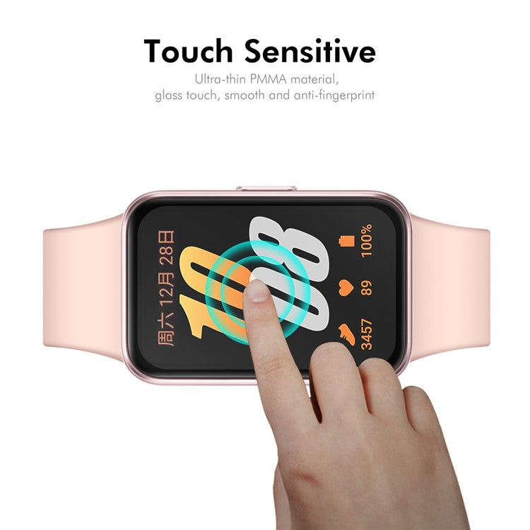 ENKAY HAT PRINCE For Samsung Galaxy Fit3 Screen Protector 3D Curved Soft PC Edge + PMMA Full Coverage HD Film