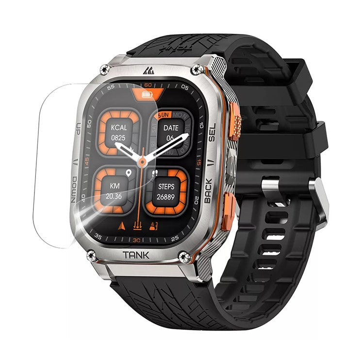 For Kospet Tank M3 Ultra Screen Protector TPU HD Clear Smart Watch Film