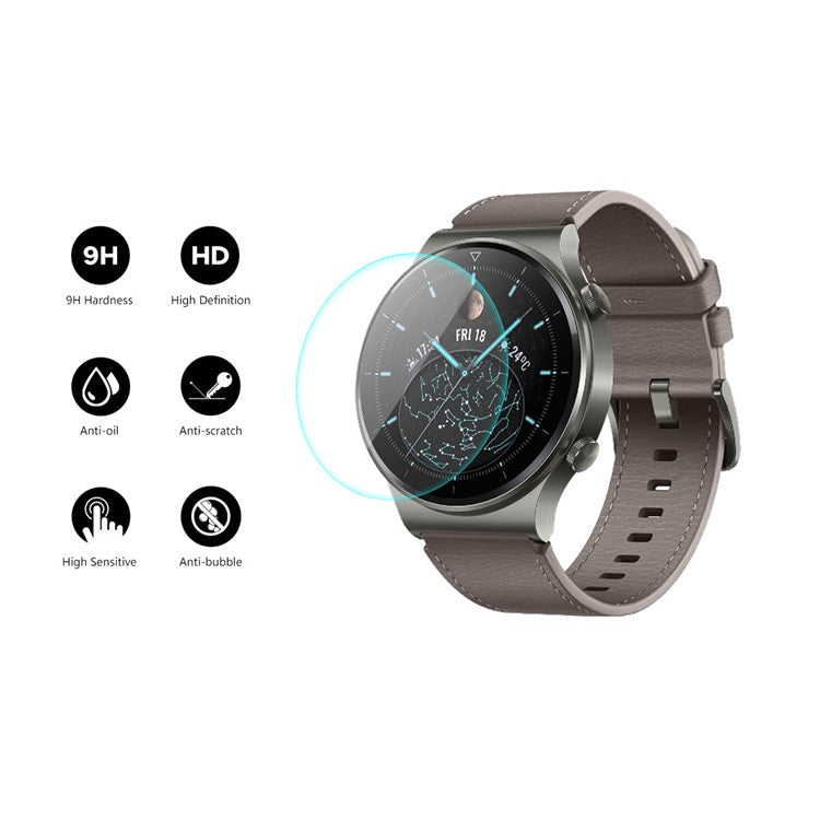 ENKAY for Huawei Watch GT 2 Pro 0.2mm 9H 2.15D Tempered Glass Screen Films