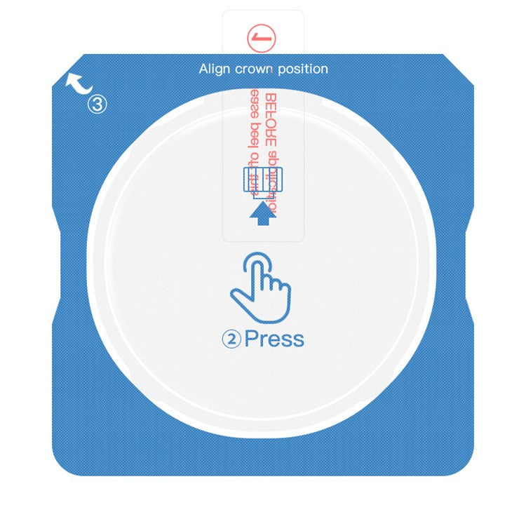 RURIHAI For Huawei Watch GT 5 46mm Screen Protector AR Clear Watch Film with Alignment Tool