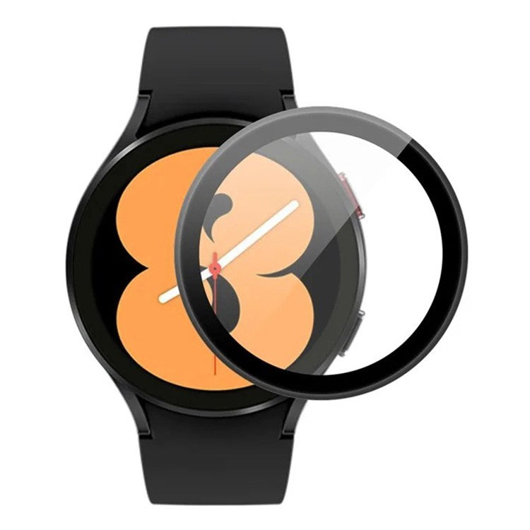 WANLONFENG Screen Protector For Samsung Galaxy Watch4 44mm 3D Curved Edge PMMA Soft Film