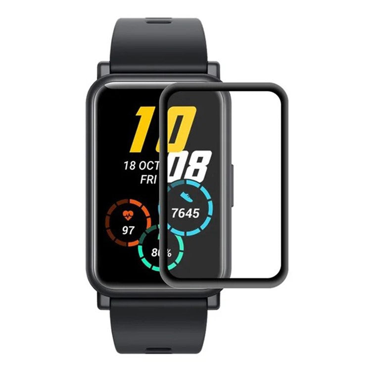 WANLONFENG Screen Protector For Honor Watch ES 3D Curved Edge PMMA Soft Film