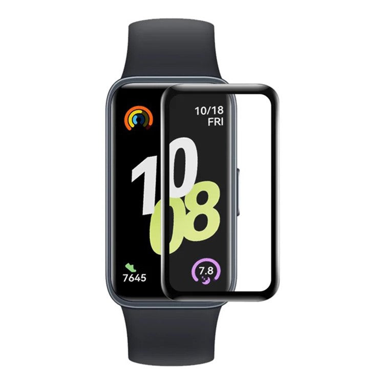 WANLONFENG Screen Protector For Huawei Band 10 3D Curved Edge PMMA Soft Film