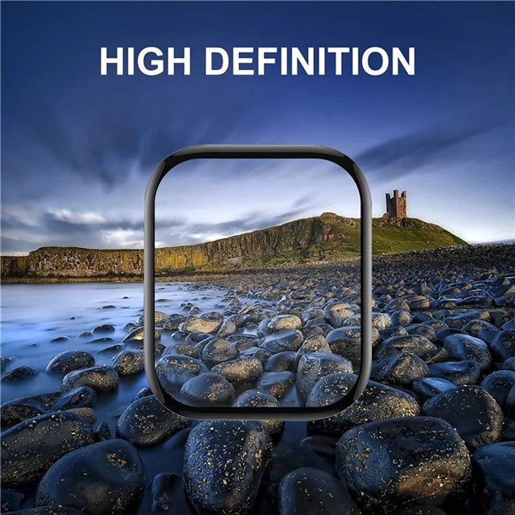 WANLONFENG Screen Protector For Huami Amazfit GTS 4 3D Curved Edge PMMA Soft Film