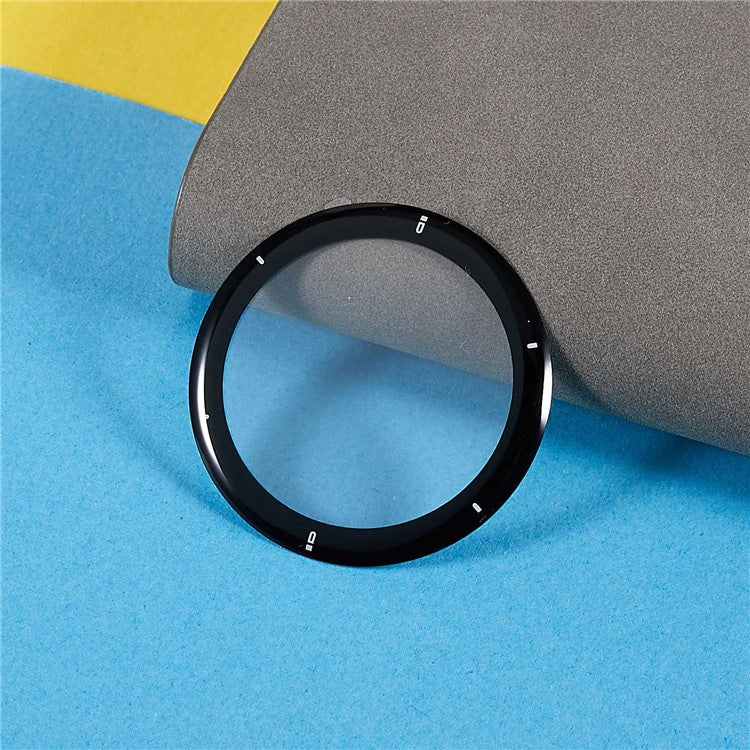 For Garmin Venu 2 Plus Screen Protector Black Edge Soft PMMA Smartwatch Screen Film