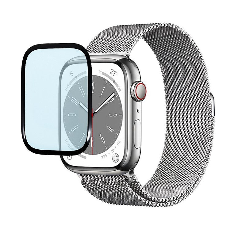 For Apple Watch Series 9 / 8 / 7 41mm PMMA Screen Protector Anti-Scratch Full Coverage Watch HD Screen Film