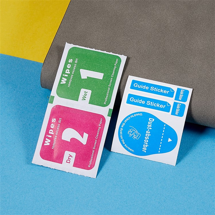 RURIHAI For Apple Watch Ultra 2 49mm / Ultra 49mm Watch Screen Protector Titanium Alloy Edge High Aluminum-silicon Glass Screen Film - Silver