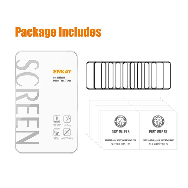 ENKAY HAT PRINCE 10Pcs For Huawei Watch Fit Special Edition PMMA Watch Screen Protector 3D Curved Soft PC Edge Full Cover Film