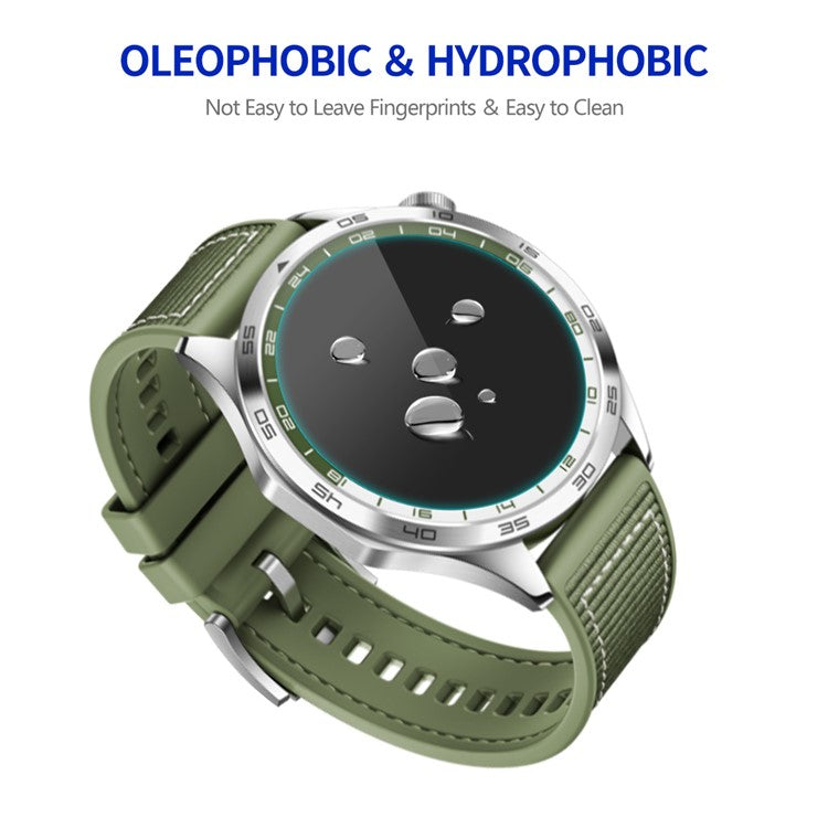 ENKAY HAT PRINCE For Huawei Watch GT 4 46mm Screen Protector 0.2mm 9H High Aluminum-silicon Glass Transparent Film