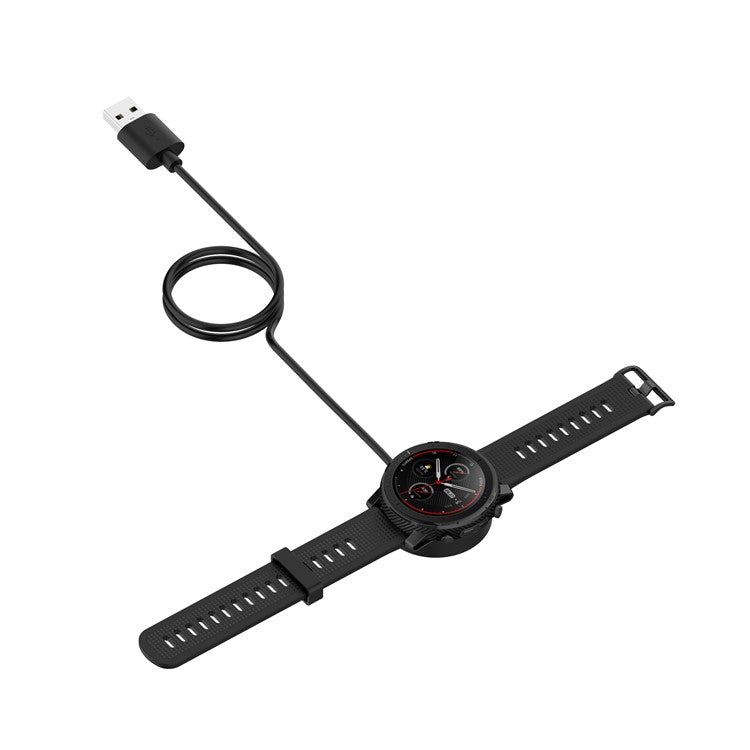 Smart Watch USB Charging Cable Dock Stand Holder for Huami Amazfit Stratos 3 (A1928)