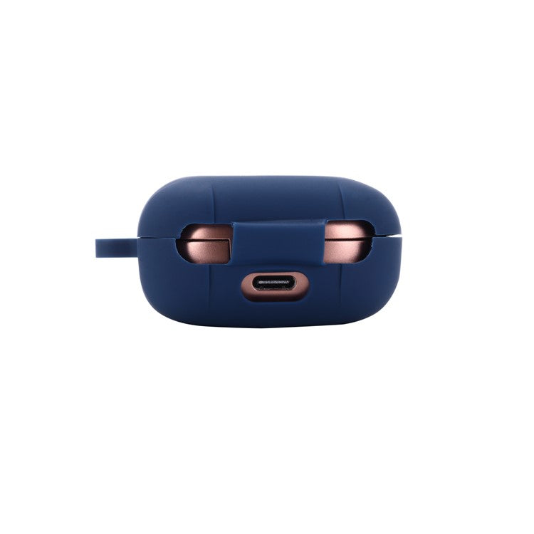 Silicone Protector Earphones Case for Samsung Buds Live / Buds 2 / Buds Pro / Buds Pro 2 - Dark Blue
