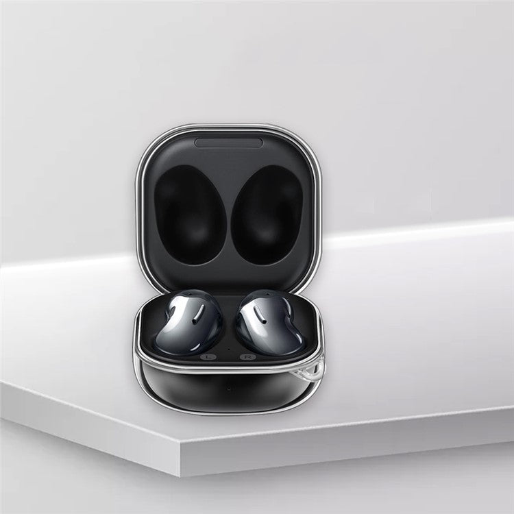 Drop Resistant Hard PC Case for Samsung Galaxy Buds Live / Buds Pro / Buds 2 / Buds 2 Pro - Transparent