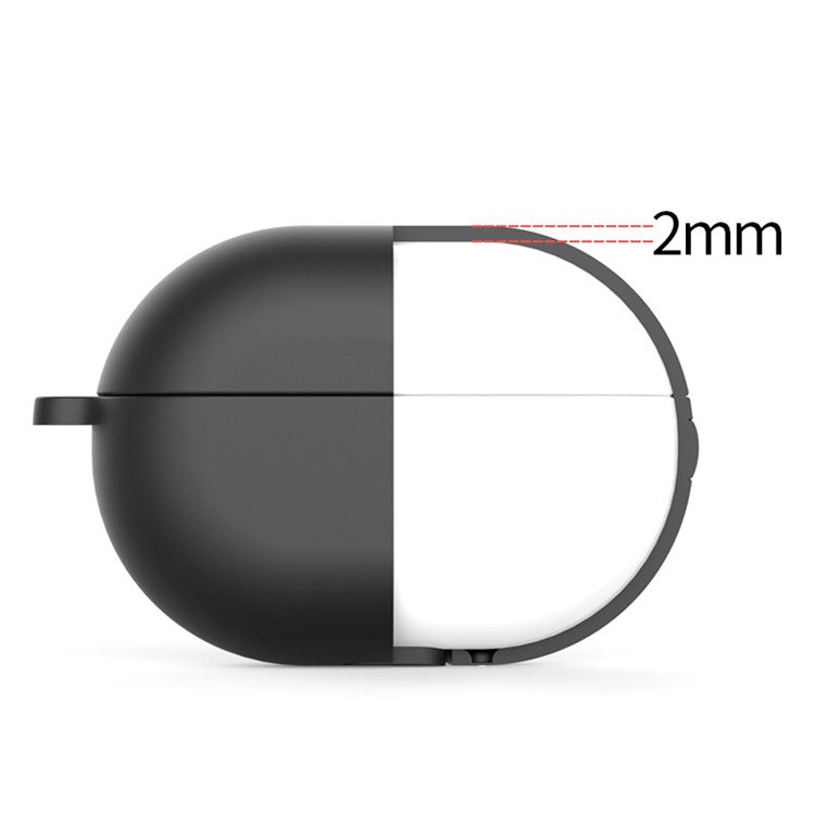 Silicone Protector Earphones Case for Huawei FreeBuds Pro - Black
