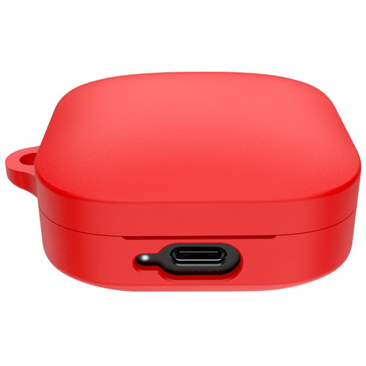 For Xiaomi Redmi Buds 6 Active Silicone Headset Case Anti-Scratch Earphone Cover Sleeve - Red