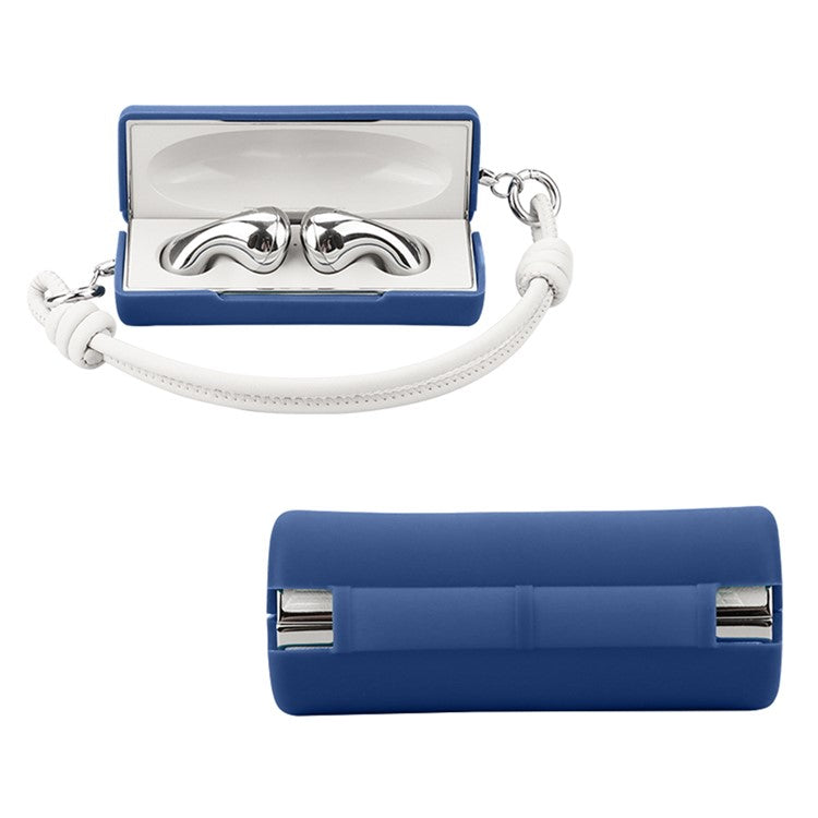 For Huawei Freebuds Lipstick 2 Silicone Case Anti-Scratch Bluetooth Earphone Cover - Dark Blue