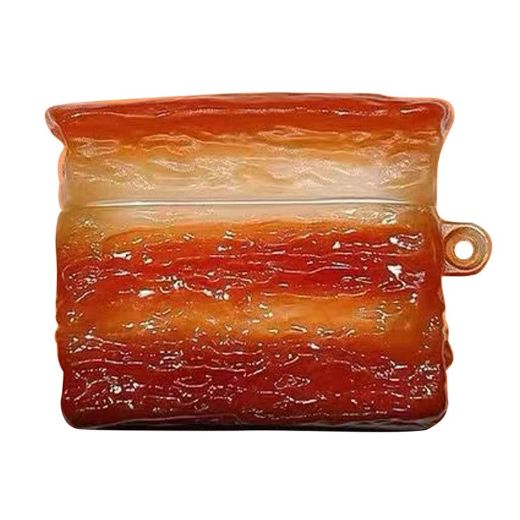 For Oppo Enco Air2 Soft Silicone Cover Cute Cartoon Bluetooth Earphone Anti-drop Case - Pork Belly