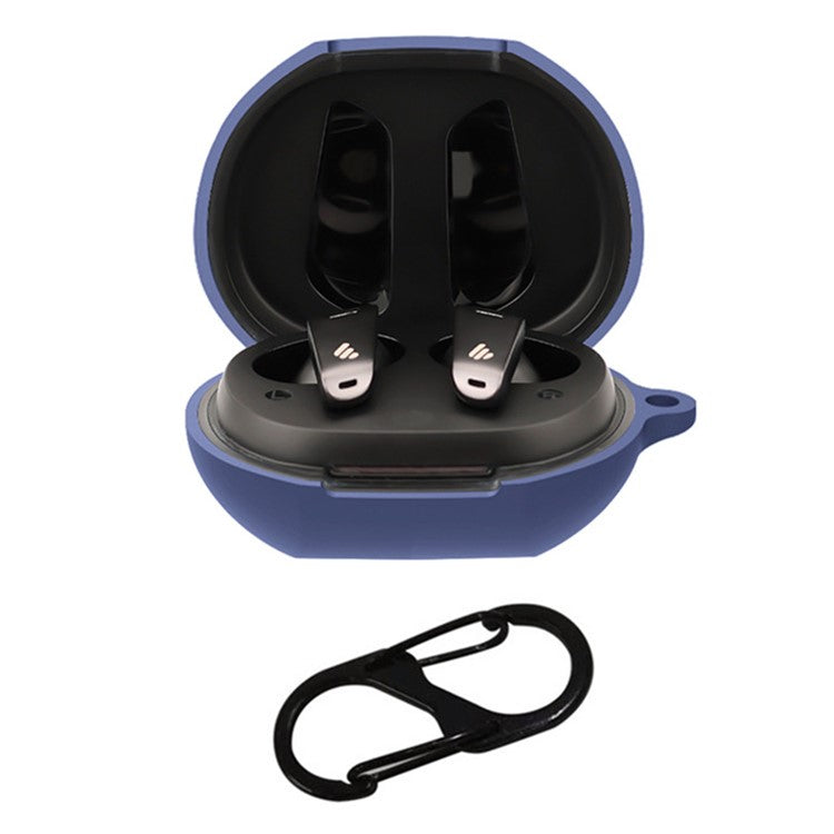 For Edifier Neobuds Pro Earphone Cover Housing Silicone Case with Buckle - Dark Blue