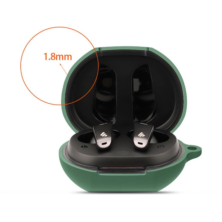 For Edifier NeoBuds Pro Earphone Cover Housing Silicone Case with Buckle - Black