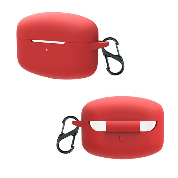 For Edifier Lollipods Pro Silicone Case Earphone Protective Cover with Buckle - Red
