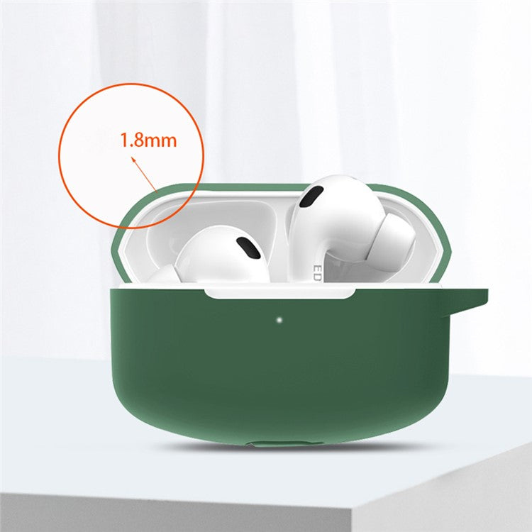 For Edifier Lollipods Pro Silicone Case Earphone Protective Cover with Buckle - White