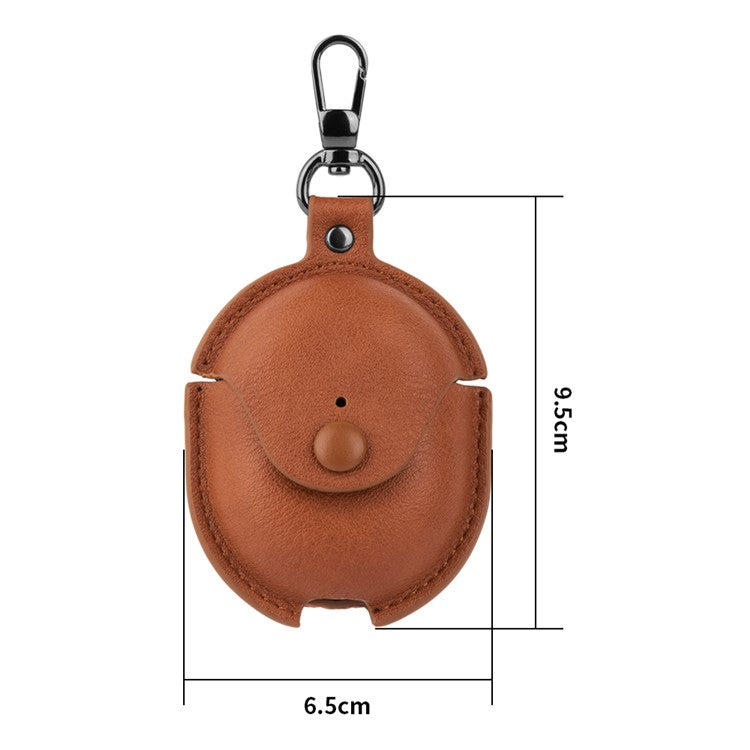 For Xiaomi Redmi Buds 4 Earphone Case PU Leather+PC Bluetooth Earbud Protective Cover - Blue