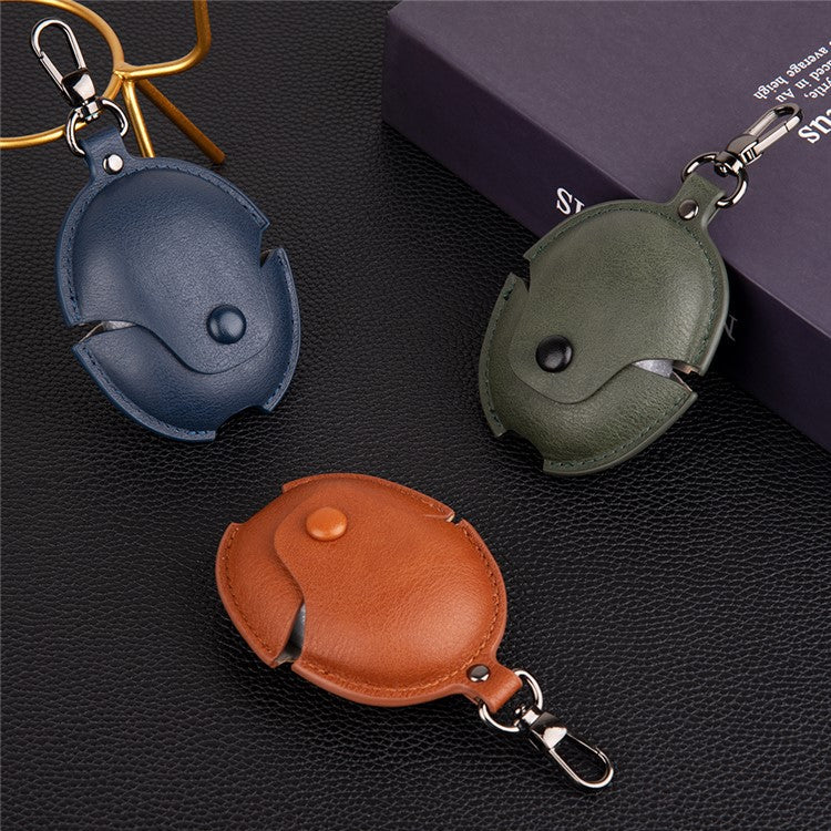 For Huawei Freebuds 5 Protective Case PU+PC Bluetooth Earphones Charging Case Cover - Dark Brown