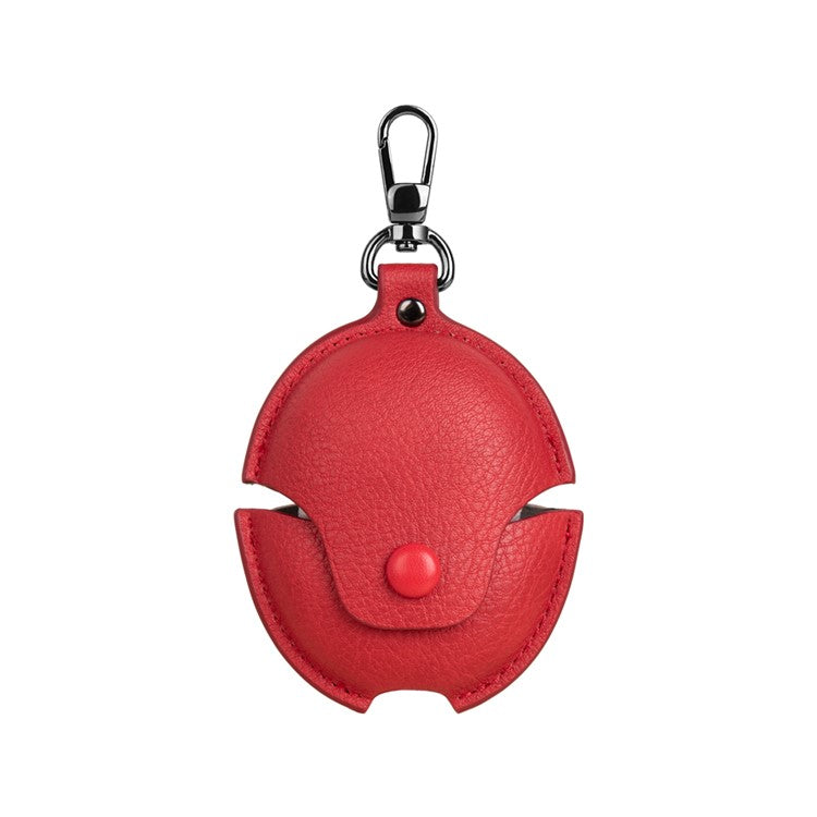 For Huawei FreeBuds 5 Protective Case PU+PC Bluetooth Earphones Charging Case Cover - Red