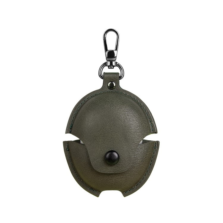 For Huawei FreeBuds 5 Protective Case PU+PC Bluetooth Earphones Charging Case Cover - Green