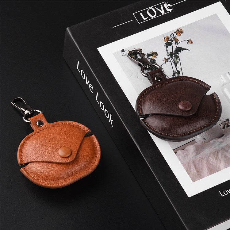 For Xiaomi Redmi Buds 4 Lite Earphone Case PU Leather+PC Bluetooth Earbud Protective Cover - Green