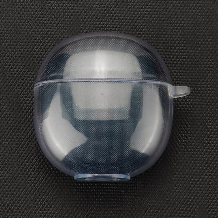 For vivo TWS A1 Pro Case Bluetooth Earphone TPU Skin Cover with Buckle - Transparent