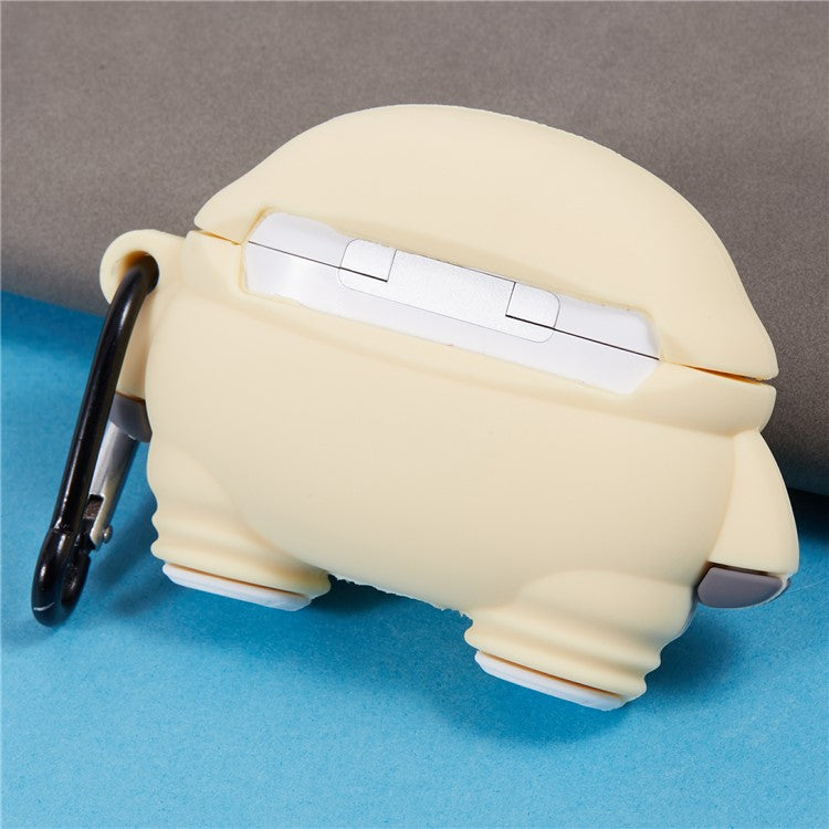 For Apple AirPods Pro Silicone Cover Raincoat Shark Bluetooth Earphones Protective Case