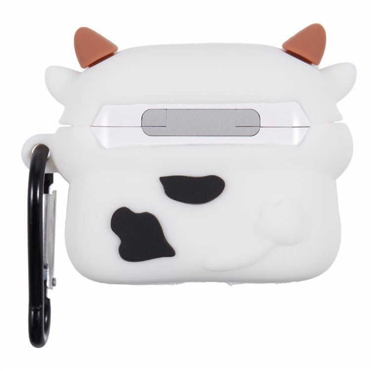For Apple AirPods 3 Silicone Cover Milk Tea Cow Bluetooth Earphones Protective Case