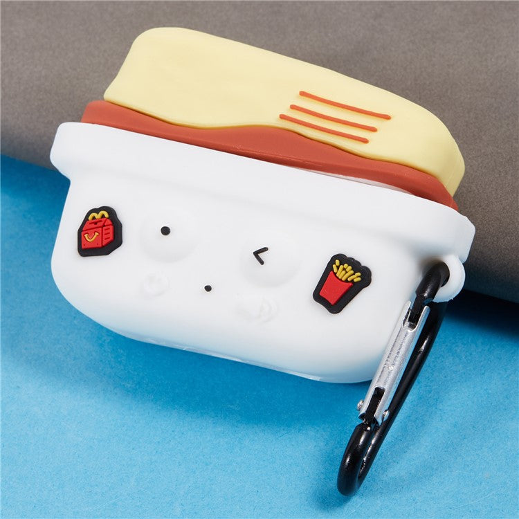 For Apple AirPods Pro 2 / AirPods Pro Bluetooth Earphones Silicone Cover Chicken Nuggets Protective Case