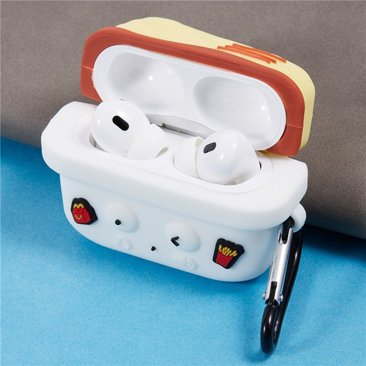 For Apple AirPods Pro 2 / AirPods Pro Bluetooth Earphones Silicone Cover Chicken Nuggets Protective Case