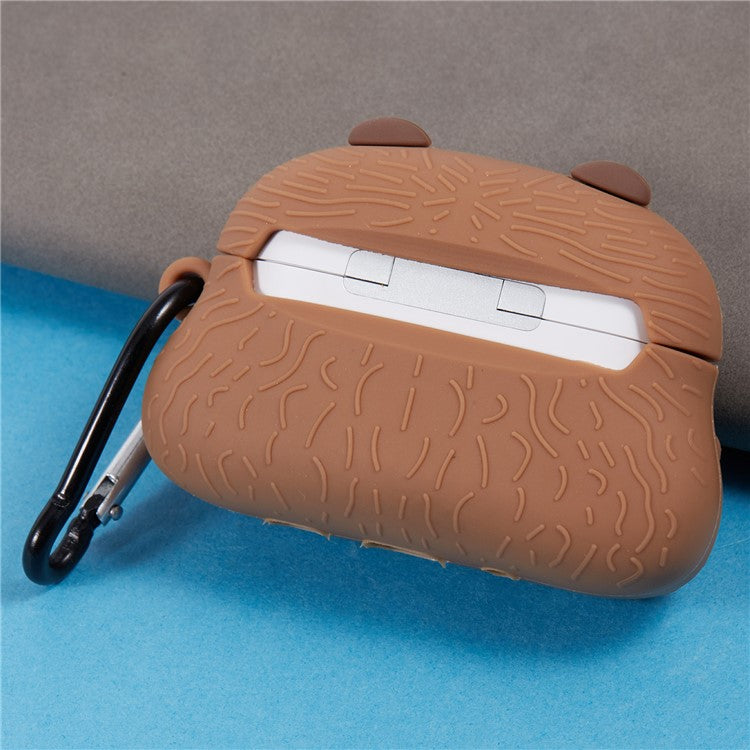 For Apple AirPods Pro 2 / AirPods Pro Silicone Cover Cute Capybara Bluetooth Earphones Protective Case