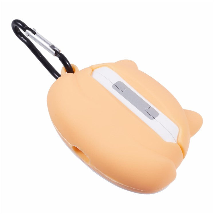 For Apple AirPods Pro Bluetooth Earphones Silicone Cover Shiba Inu Shape Protective Case