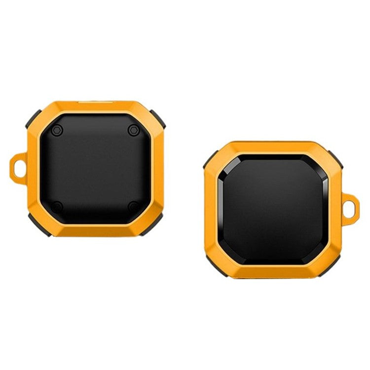 For Samsung Galaxy Buds FE / Buds2 Pro / Buds2 / Buds Pro / Buds Live Bluetooth Earphone Cover TPU+PC Anti-Drop Case - Yellow