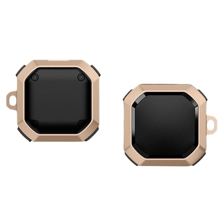 For Samsung Galaxy Buds FE / Buds2 Pro / Buds2 / Buds Pro / Buds Live Bluetooth Earphone Cover TPU+PC Anti-drop Case - Gold