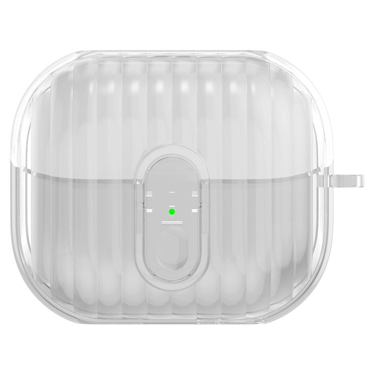 For Samsung Galaxy Buds3 Shockproof Case Anti-Scratch Bluetooth Earphone Cover - Transparent