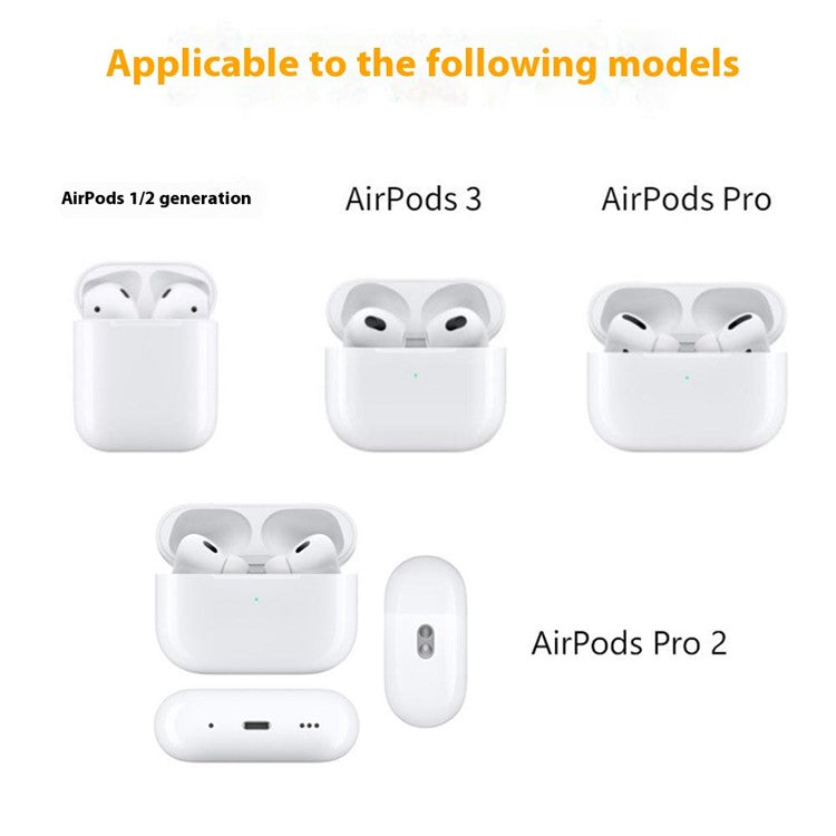 For Apple Series Earbud Storage Case Vertica PU Leather Skin-touch Earphones Carrying Bag, Size: L - Dark Brown