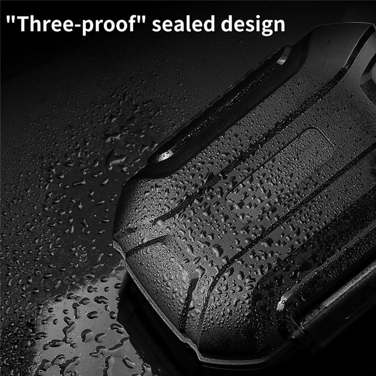 TRN MAG+ Earphone Storage Box Anti-Fall Headset Accessories Sealed Waterproof Storage Case - Transparent White