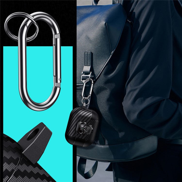 TPU + Metal Earphone Cover For Apple AirPods with Charging Case (2016) / (2019) / AirPods with Wireless Charging Case (2019) - Bronze