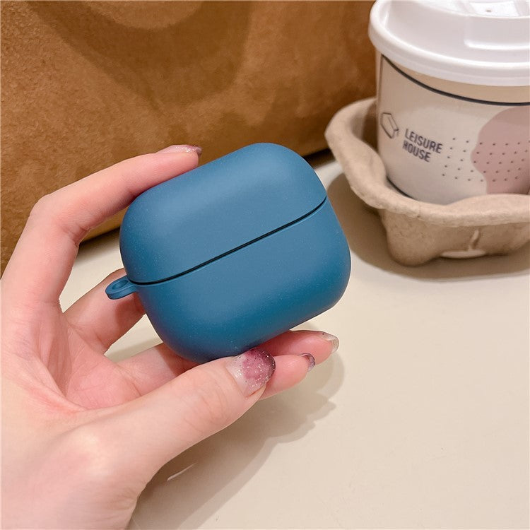 For Samsung Galaxy Buds3 Pro / Buds3 Case Bluetooth Earphone Hard PC Dropproof Matte Cover - Dark Blue