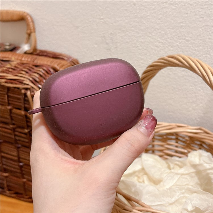 For Bose Ultra Open Earbuds Hard PC Case TWS Earbuds Matte Protective Cover - Wine Red