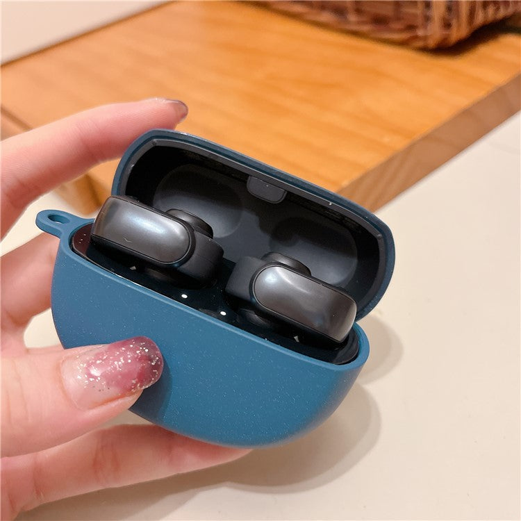 For Bose Ultra Open Earbuds Hard PC Case TWS Earbuds Matte Protective Cover - Blackish Green