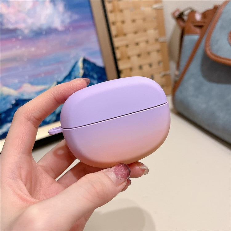 For Bose Ultra Open Earbuds Matte Hard PC Case Gradient Color TWS Earbuds Protective Cover - Purple / Orange